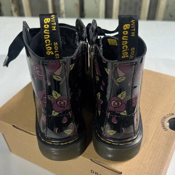 Dr. Martens | 1460 Pascal J Boots | Decayed Rose Child US 13 - Picture 7 of 16